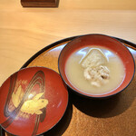 天風楽・ブランド松葉蟹 松屋町 青天 - 白子の白味噌仕立てパルミジャーノチーズかけ