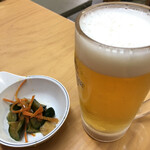 幸楽 - お通しと生