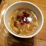 明神カフェ - ホカホカ酸辣湯：350円