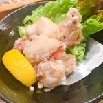 釣船茶屋 ざうお - タコの天ぷら