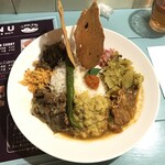 ポルキリ - スリランカナイトスペシャルカレー（1,200円）