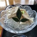 小休止 のうか - ゆば刺し