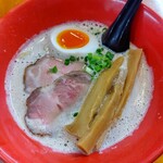 俺のラーメン あっぱれ屋 - 濁とろ塩ラーメン@1000