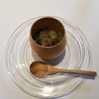 ウシマル - 真鴨のポルペッティ フカヒレ クレソン 