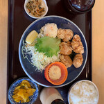 舟橋・立山天然温泉 湯めごこち - 料理写真:チキン南蛮定食￥880