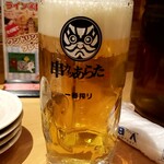 串カツあらた - 生ビール
