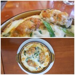 洋食屋 Hibi - ◆牡蠣と青菜のグラタン◆♪