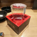Sumibiyaki Tori Kashiwaya Jihei - 日本酒(銘柄忘れました…)