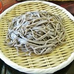 座敷そば たかあぜ - 「十割ざるそば」\800です