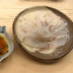 鮨たなか - コチの刺身