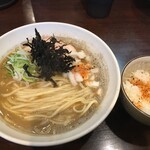 大勝軒 みしま - 2020年1月 鮟肝SOBA 〆のご飯セット