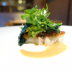 RESTAURANT hidamarino - ハマダイ、ほうれん草