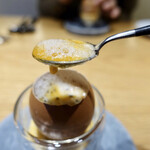 RESTAURANT hidamarino - 卵黄、トリフ、下仁田ネギ