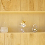 RESTAURANT hidamarino - 店内ディスプレイ。バカラのガラス細工