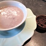 仁修樓 - 朝炊き雑穀粥と薬味セット