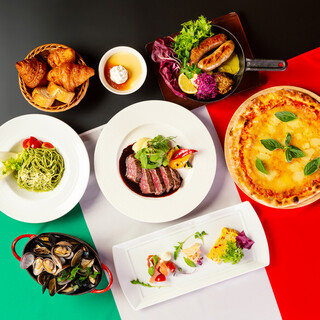 We offer authentic Italian Cuisine from a la carte to courses.