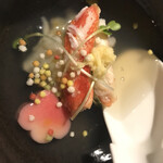 北野坂 桜 - 蟹の団子