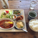 cafe nicori - プレートランチ 税抜き1,200円