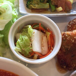 cafe nicori - 白菜の浅漬け