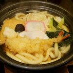 Teuchi Soba Hanato - えび天鍋うどん