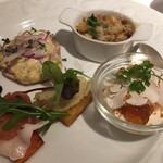 Ristorante SAKURA - おまかせ前菜5点盛り合わせ