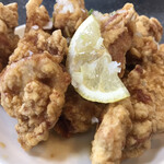 竹林坊 - 鶏もも肉の唐揚げ　レモンソース