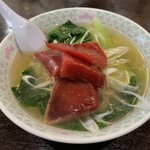 牡丹 - 漬けまぐろラーメン