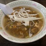 牡丹 - まぐろラーメン