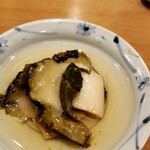 鮨 かんび - 鮑の蒸し物　