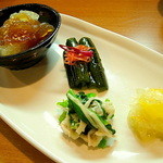 菜根譚 北海道中華 - おまかせ前菜盛り合わせ（780円）