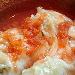 菜根譚 北海道中華 - 梅ソースでいただきます