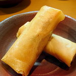 菜根譚 北海道中華 - 点心・春巻き2本（300円）