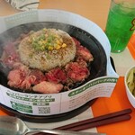 Peppa Ranchi - お肉たっぷりビーフペッパーランチ セット 1100円！