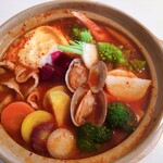 ギーモカフェ - スンドゥブチゲ