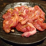 Atsuniku Yakiniku Horumon Gyuu Suke - 生ラムジンギスカン(715円)