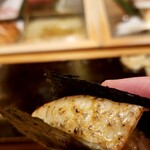 鮨 かんび - ノドグロの炙り