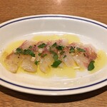 スガハラ - 愛媛産 平鱸 カルパッチョ