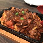 鉄板ナポリタン カレー