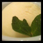 大衆炭火焼肉ジンギスカン ホルモン酒場 風土. - 塩バニラアイスは〆にピッタリ☆