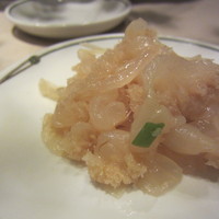 中国飯店 富麗華 - くらげの頭 葱風味(\2,100-)
