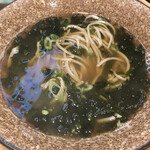 鯛炊き蕎麦とおかず きし - あおさ