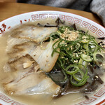 一楽ラーメン - ラーメン＋キクラゲ　750円
