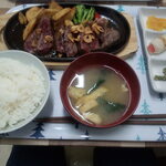 ひなた食堂 - ガーリックステーキ　９００円