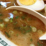 桂花ラーメン - 【再訪】スープ