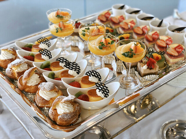 甲府記念日ホテルのケーキバイキング By 甘子 ウイステリア 甲府 カフェ 食べログ