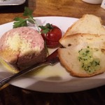 星空ワイン食堂 タチグイホンポ - レバーパテ♪バケットもサクサクで美味しかった。