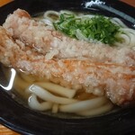 太昌うどん - ・ちくわ天うどん 450円