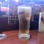 Heiroku Sushi - まずはビールじゃ！