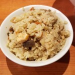 麺屋 六感堂 - 鮭の五目ご飯