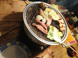 焼肉居酒屋 くまみちゃん  - セセリ、野菜ほか